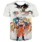 DBZ Saiyan collection 3D shirt - thememeshops