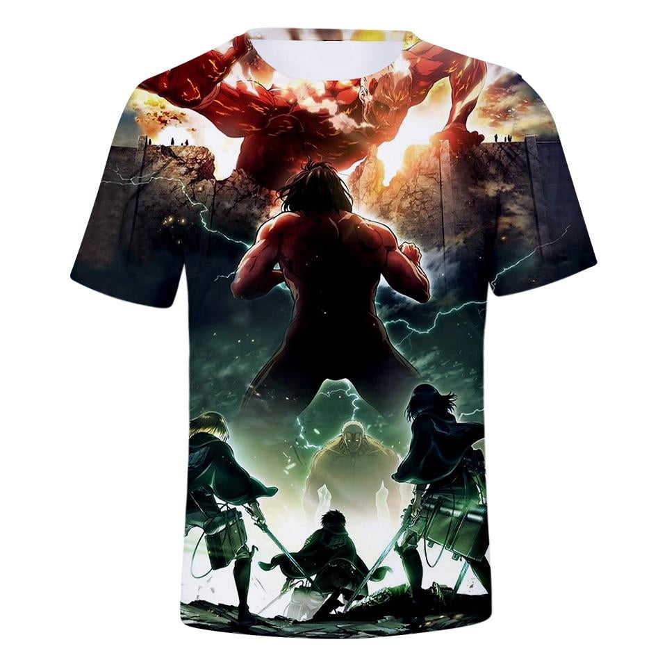 AOT titan scene 3D shirt - thememeshops